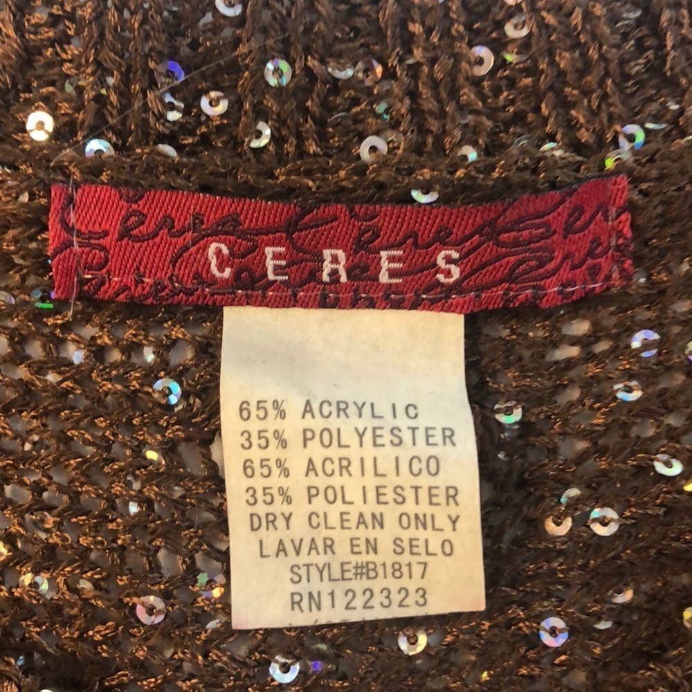 Ceres woman’s sequenced button up overlay - Picture 5 of 8